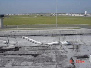 photo of damage caused by Hurricane Rita