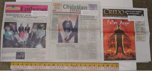 Newspapers with Marijuana Disguised as Publisher-Sent