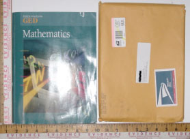 Hardcover Textbook with One-Half Pound of Marijuana