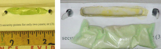 Heroin Hidden Within the Binding of 
a Document Disguised as Legal Mail