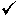 check mark
