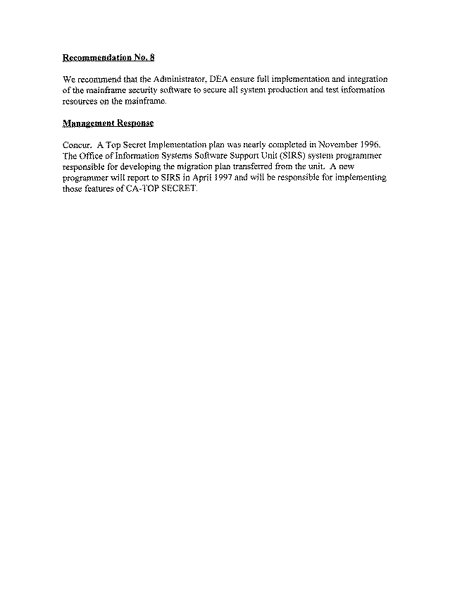 Independent Auditor's Report on Internal Controls