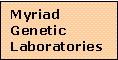 States using Myriad Genetic Labs: California, Arizona, Utah, Texas, Minnesota, Ohio, New York and New Jersey