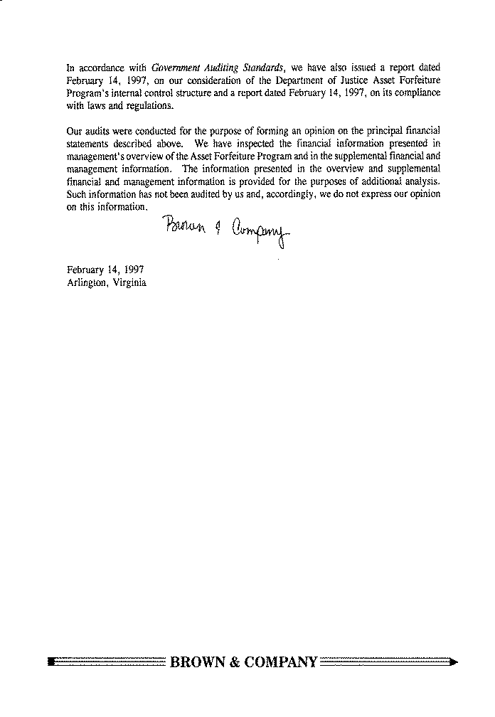 Independent Auditor's Report on the Financial Statements