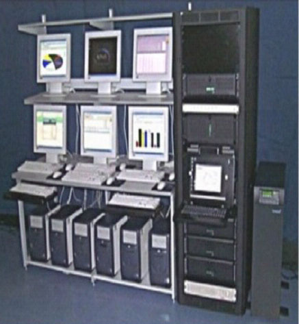 photo of a typical wireroom