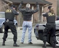 Photo of a DEA Arrest