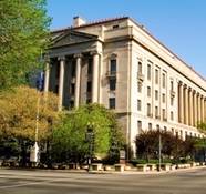 Photo of Department of Justice building