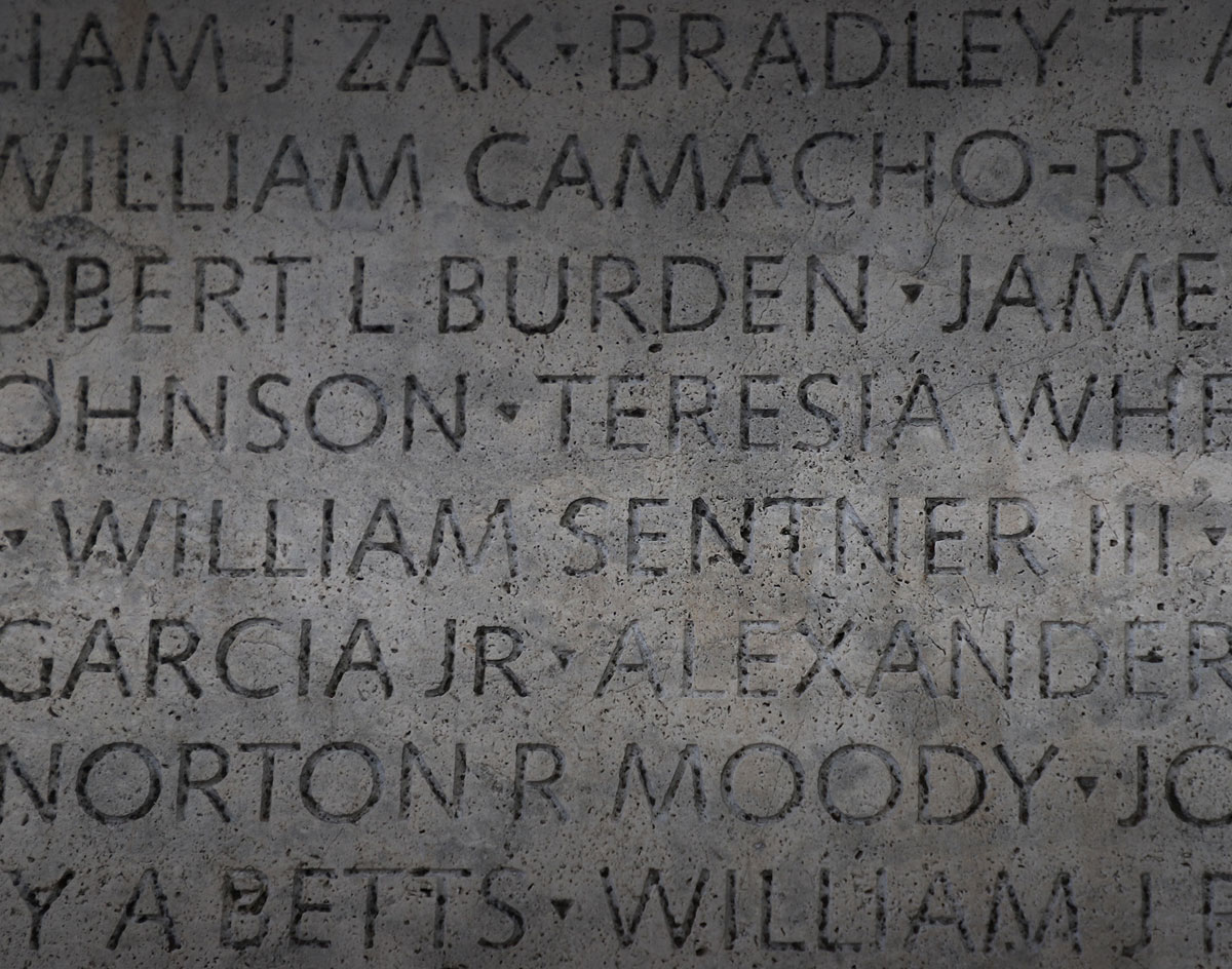 Sentner Memorial Wall