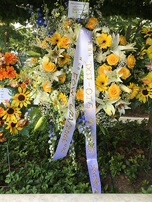 Memorial wreath