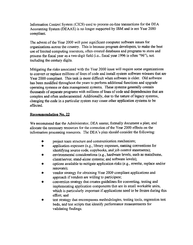 Independent Auditor's Report on Internal Controls