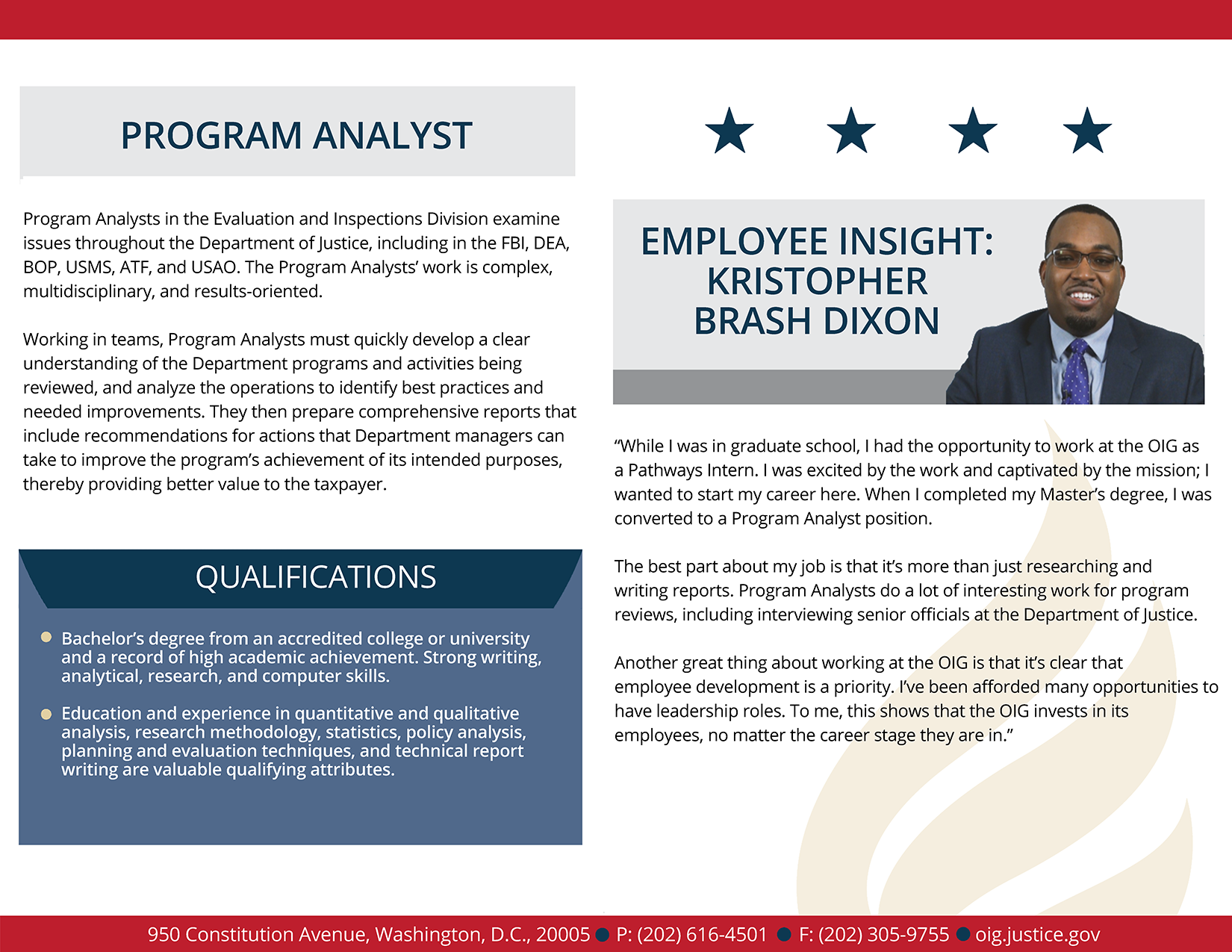 Learn more about the analyst employee experience